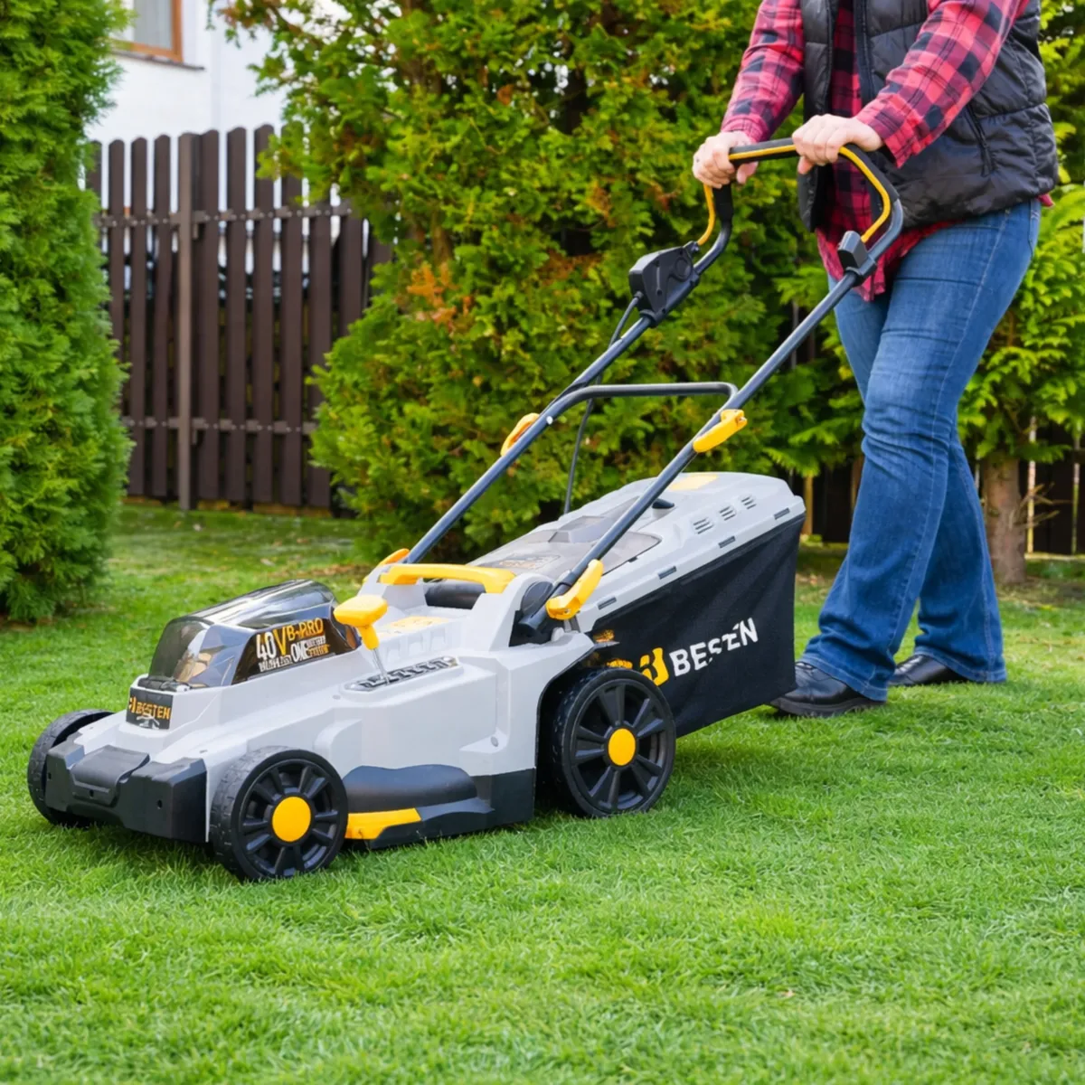 Kosiarka akumulatorowa BESTEN BE-2907 - silnik bezszczotkowy 40V